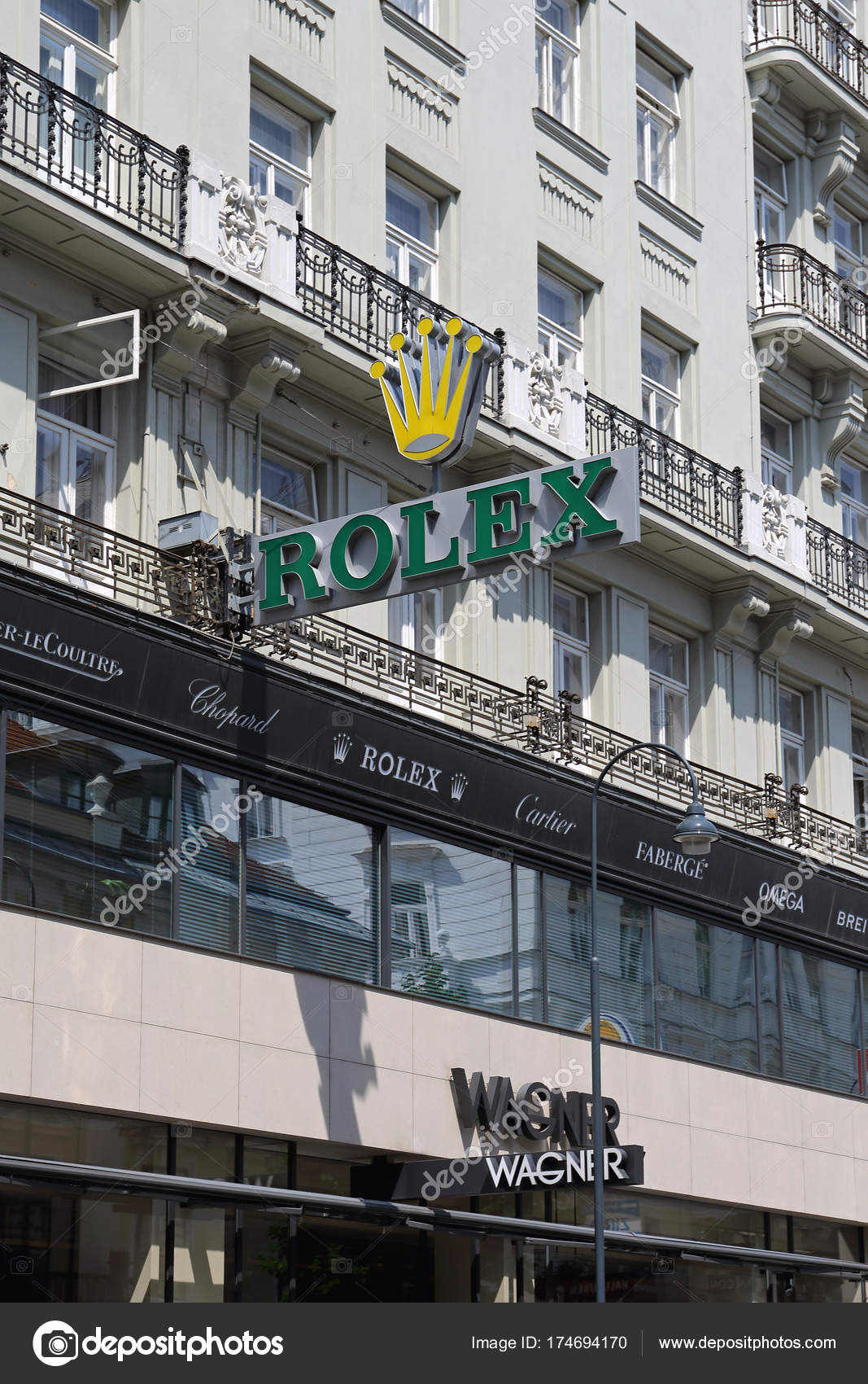 Wagner Rolex Vienna Stock Editorial Photo Baloncici 174694170