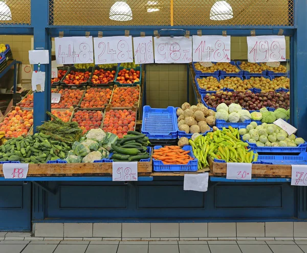 Farmers Market in Budapest — Stock Photo, Image