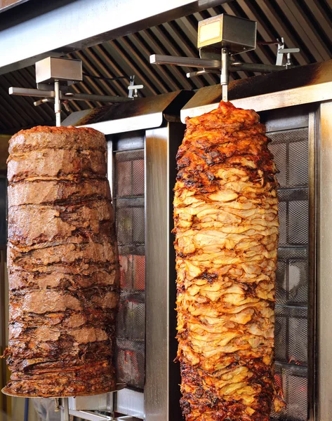 Kebab restaurante parrilla — Foto de Stock