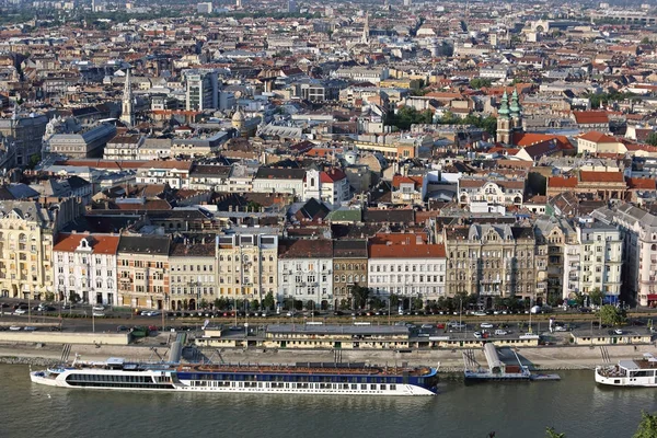 Budapest Ungern antenn — Stockfoto