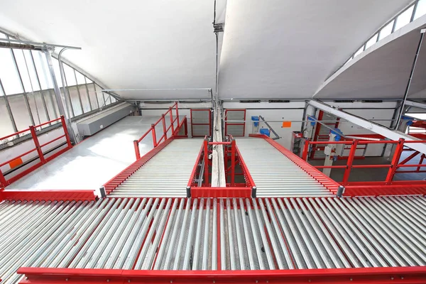 Sorting Warehouse Conveyor — Stock Photo, Image