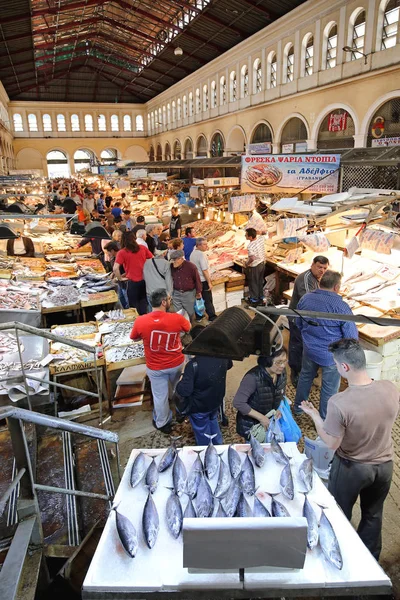 Athén Fish Market — Stock Fotó