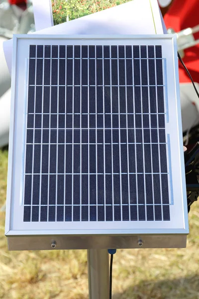 Solar panel power — Stockfoto