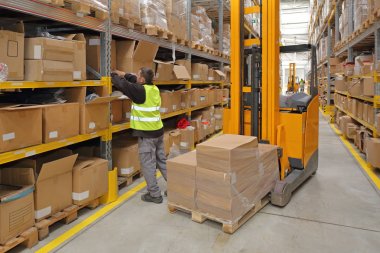 Sipariş malzeme çekme Forklift