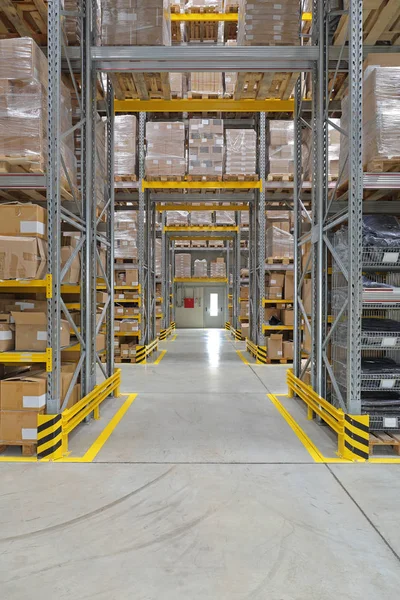 Warehouse Corridors and Aisles — Stock Photo, Image