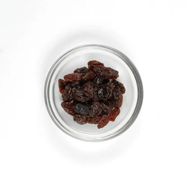 Raisins in Bowl — Stock Photo, Image
