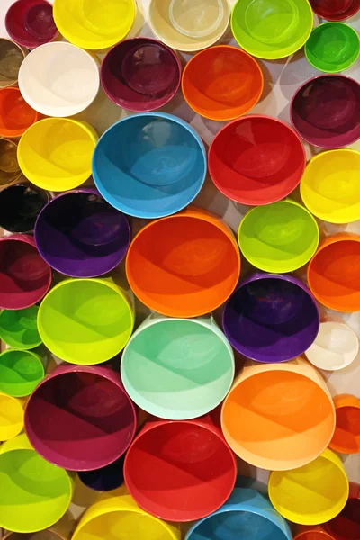 Colorful Pots Concept — Stock Photo, Image