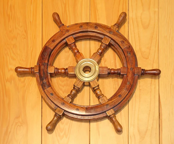 Retro Ship Wheel — Stock Photo, Image