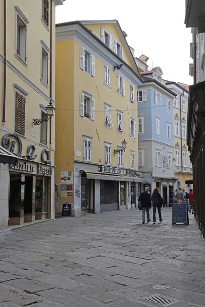 Downtown Trieste Italy — Stock Photo, Image