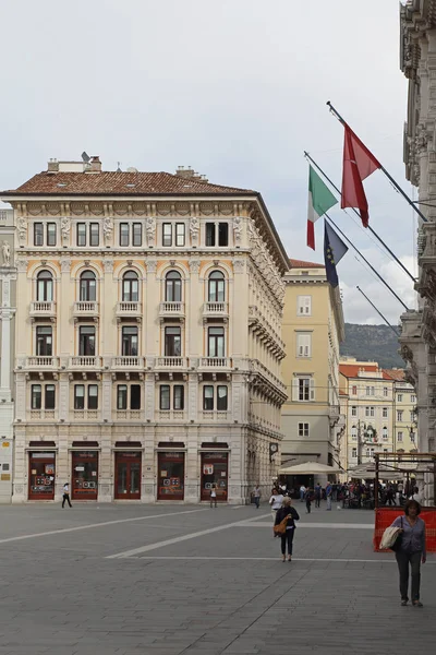 Trieste Şehir Meydanı — Stok fotoğraf