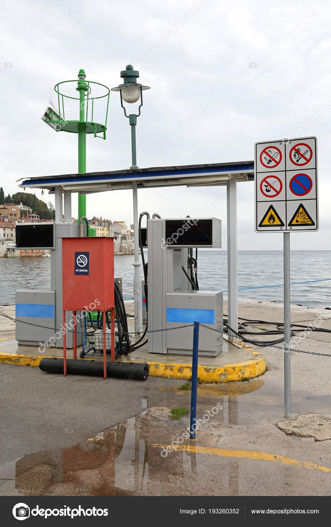 Marine Petrol Station Stock Photo by ©Baloncici 193260352