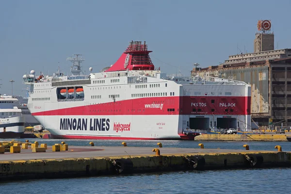 Minoan Lines färja — Stockfoto