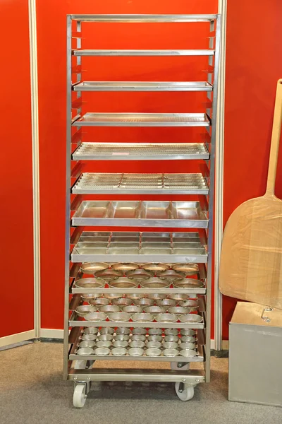 Panadería Rolling Rack — Foto de Stock