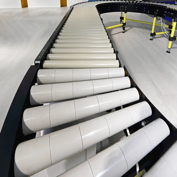 Plastic Conveyor Rollers — Stock Photo, Image