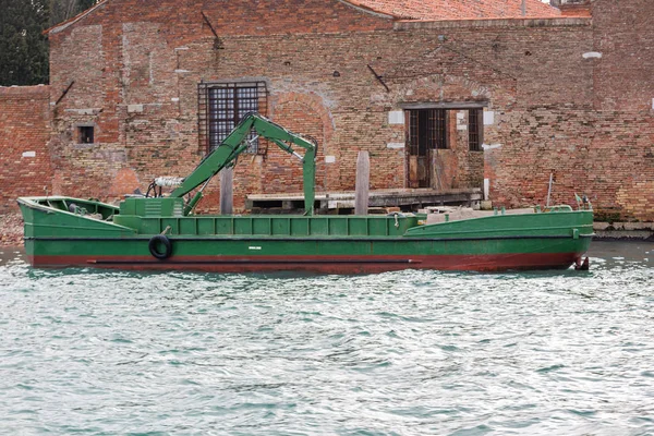 Boot kraan — Stockfoto