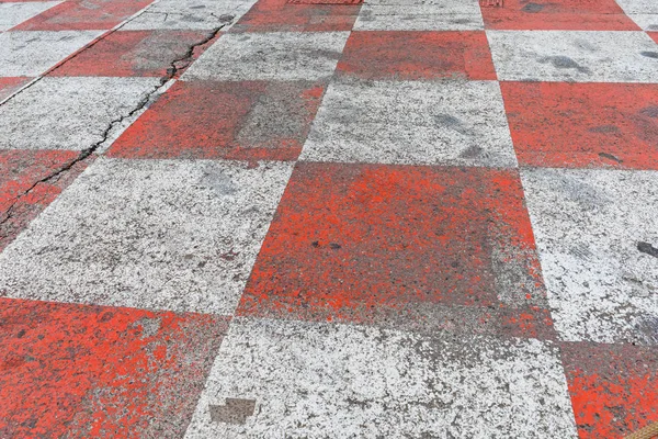 Race Track Checker Pattern — Stock Photo, Image