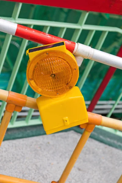 Construção Strobe Light — Fotografia de Stock