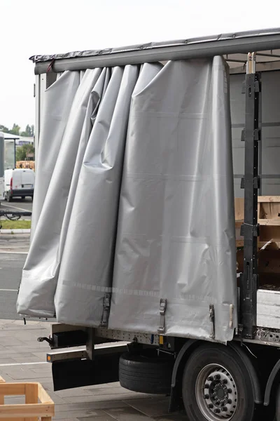 Cortinas de lona — Fotografia de Stock