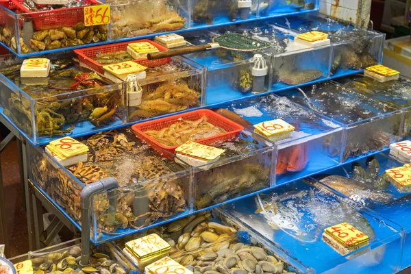 Live Seafood — Stockfoto