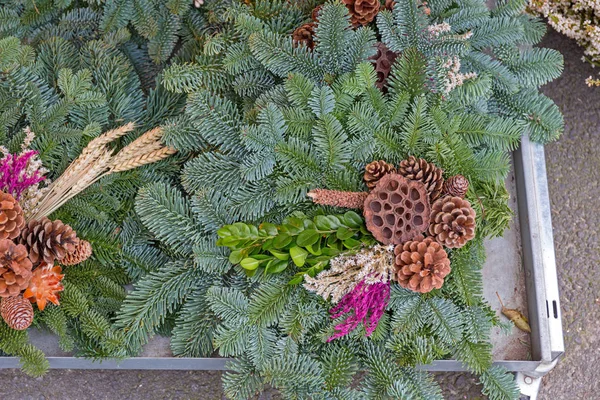 Evergreen Decor Przewodniczący — Zdjęcie stockowe