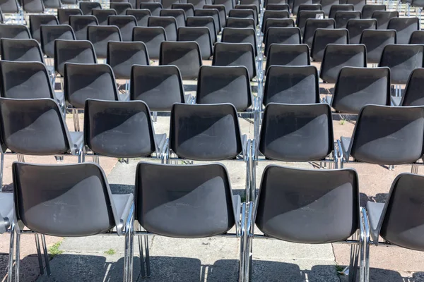 Stühle Veranstaltungsgänge — Stockfoto