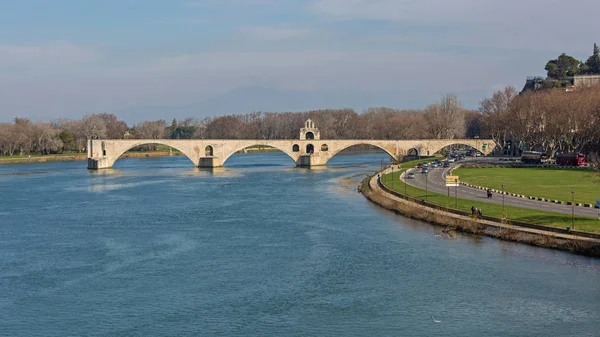 Ruinerna av Avignon-bron — Stockfoto