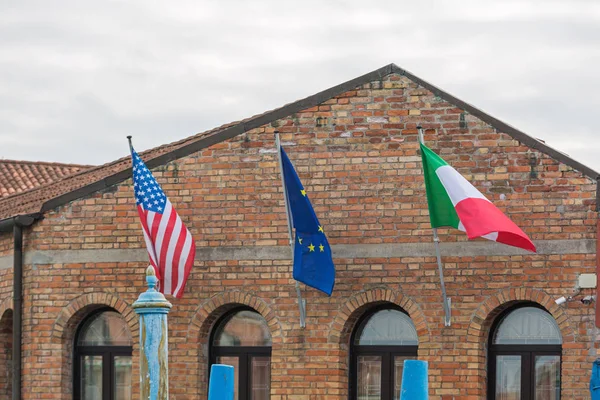 Usa Italien Usa — Stockfoto