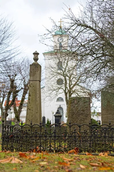 Kyrkogård Stromstad — Stockfoto