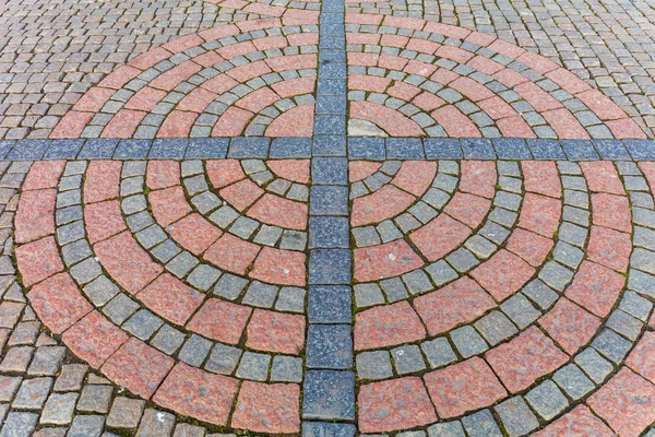 Espiral Cobblestones — Fotografia de Stock