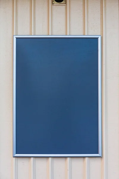 Wall Mounted Empty Board — Stock Photo, Image