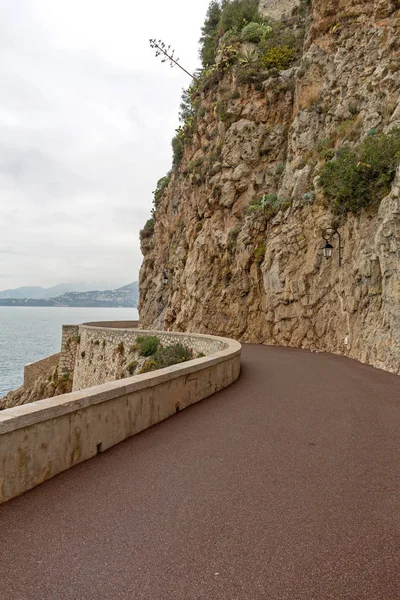 Curved Road Monaco — стокове фото