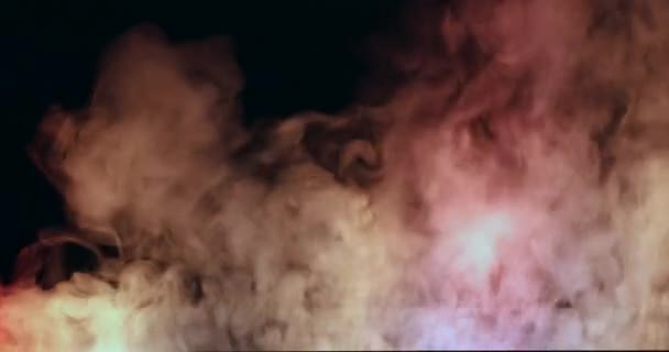 Warna Steam Fog Efek Mesin Spa Dcor — Stok Video