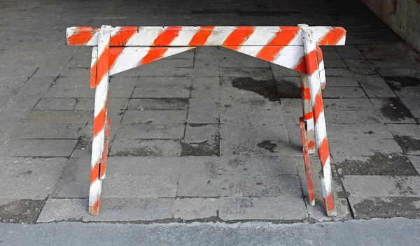 Verkehrssperrung — Stockfoto