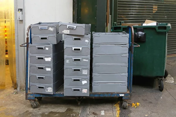 Delivery crates — Stock Photo, Image