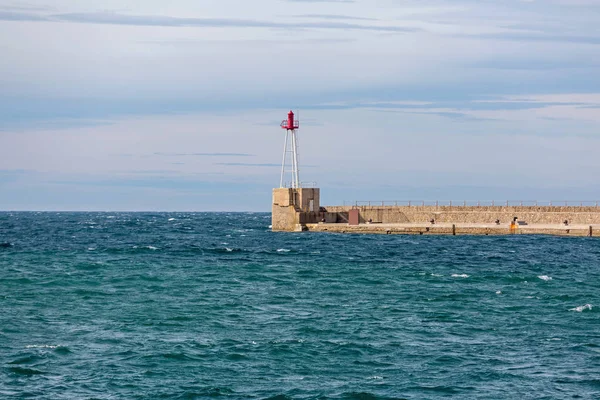 Lighthouse Pier Dock — Stock Photo, Image