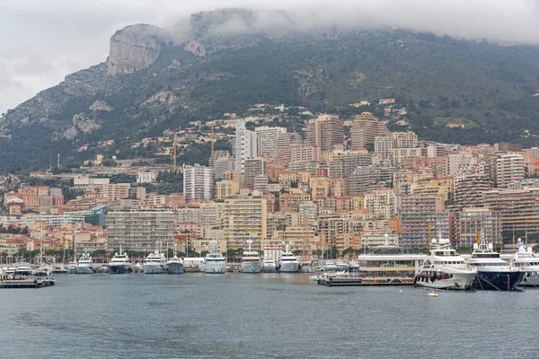 Monacos winterliches Stadtbild — Stockfoto