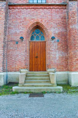 Fredrikstad Norveç Kilisesi Şapel Giriş Kapısı