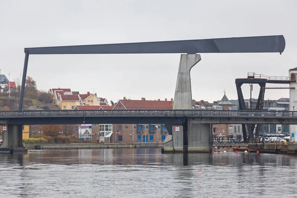 Steel Boom Draw Bridge Fredrikstad Norvège — Photo