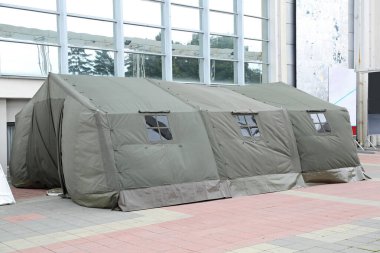 Felaket ve Sığınaklar İçin Geçici Çadır Sığınağı