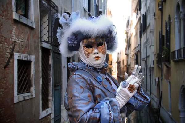 Venice Carnival Costume Mask — Stock Photo, Image