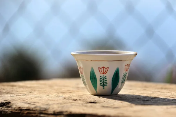 Taza tradicional de café libanés —  Fotos de Stock