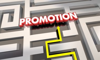 Promotion Advancement Maze clipart