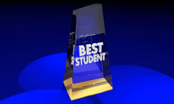 Preis für den besten Studenten — Stockfoto