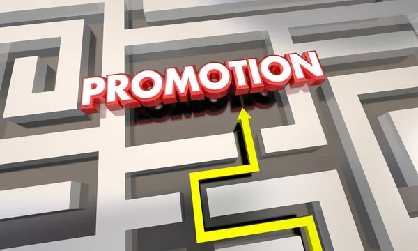 Promotion Advancement Labirinto — Foto Stock