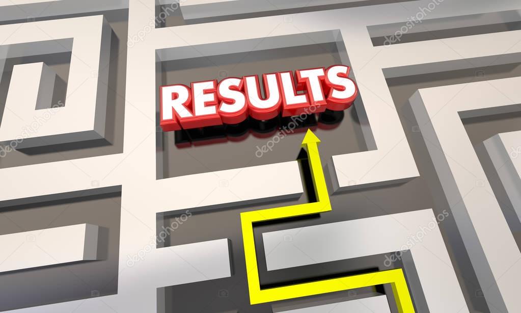 Results Maze Illustration