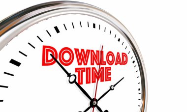 Download saati Internet hız