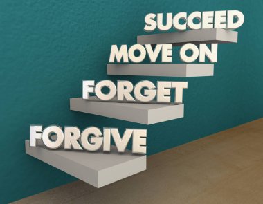 Forgive Forget Move On  clipart