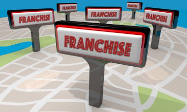 Franchise işaret Haritası 