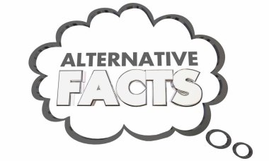 Alternatif gerçekler yalan Mistruths