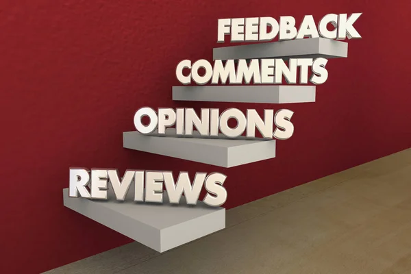 Opiniões Comentários Opiniões — Fotografia de Stock